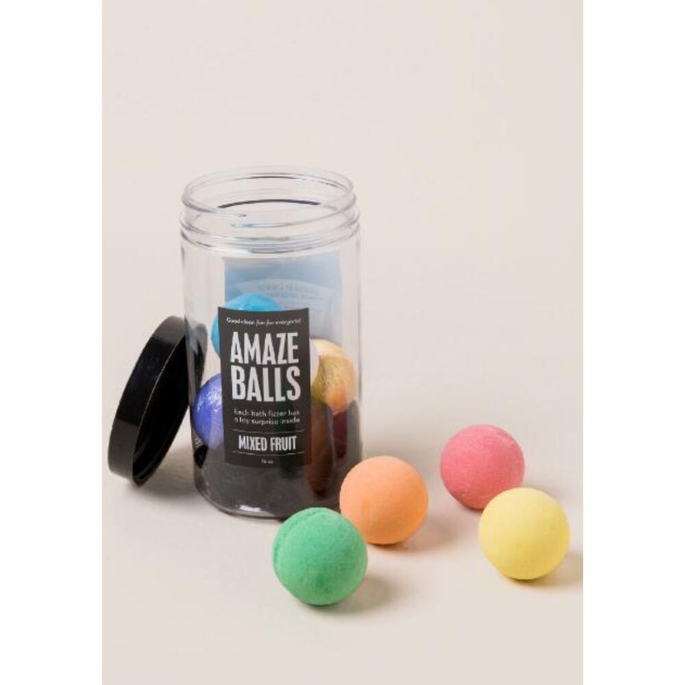 Da Bomb Amazeballs Mixed Fruit Bath Bomb Fizzers Surprise Jar NEW - Picture 2 of 4